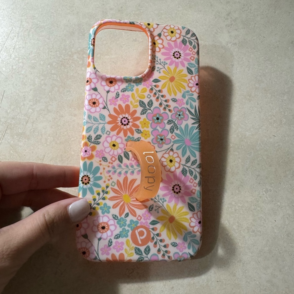 Floral burst Loopy case